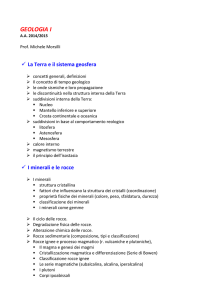 PROGRAMMA GEOLOGIA I semplif