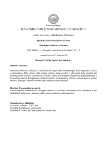 UNIVERSITA* degli STUDI di FOGGIA