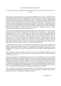 DOCUMENTAZIONE RADIOGRAFICAhot! - SMOLT