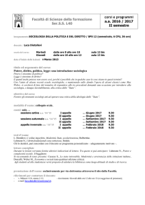 regole editoriali - Dipartimento di Scienze della Formazione