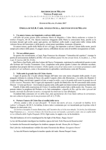 Omelia - Chiesa di Milano