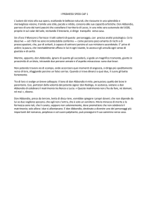 I PROMESSI SPOSI CAP 1 L`autore dà inizio alla sua opera