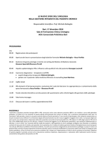 Urologia Bari 17 dicembre