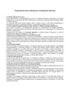 Programmi di storia e filosofia per la simulazione dell`orale L