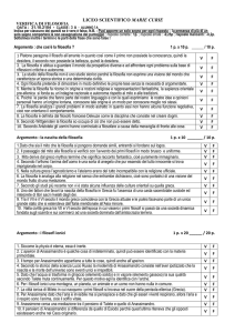verifica di filosofia