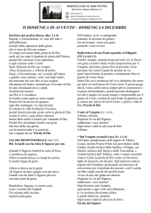 DOMENICA 6 DICEMBREDal - Homepage