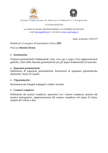 matematica - Cavour–Marconi–Pascal