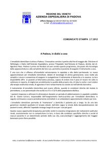 Emodialisi domiciliare a padova