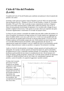 Il ciclo di vita del prodotto File - e