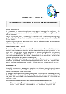 Emotrasfusioni