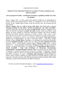 UN`ALTRA ECONOMIA PER UNA SANITA