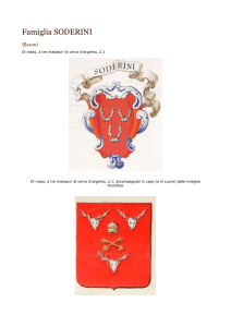 Vari Stemmi della Famiglia