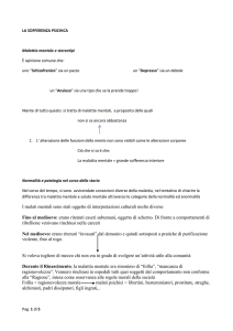 LA SOFFERENZA PSICHICA