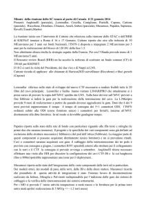 Minute della riunione dello SC tenuta al porto di Catania il 22