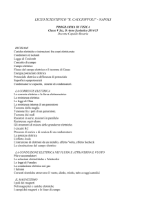la corrente elettrica