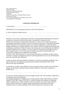 Dott. Paolo Queirazza Medico Chirurgo Specialista in Medicina