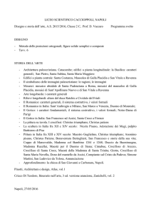 LICEO SCIENTIFICO CACCIOPPOLI, NAPOLI Disegno e storia dell