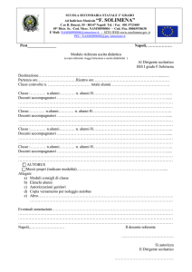 Richiesta uscita didattica (referente)