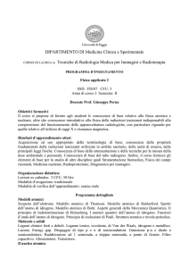 UNIVERSITA* degli STUDI di FOGGIA