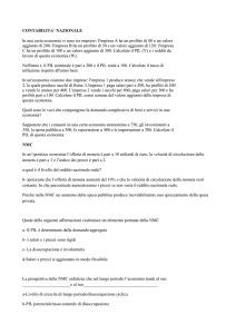 Domande ed esercizi di Macroeconomia File