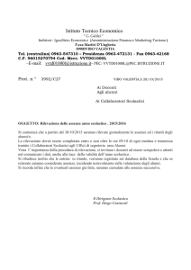 rilevazione assenze - Istituto Tecnico Economico Galilei