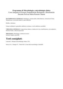 Programma di Microbiologia e microbiologia clinica
