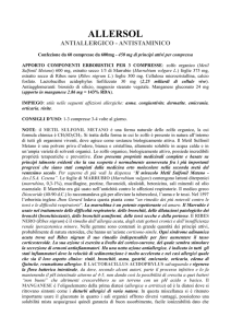 antiallergico - antistaminico