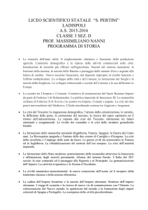 storia - Liceo Pertini Ladispoli