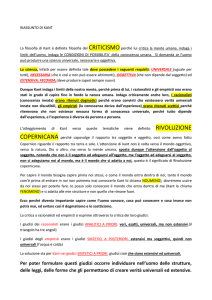 le forme pure a priori sono lo spazio e il tempo.