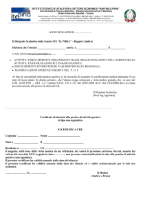 richiesta certificato