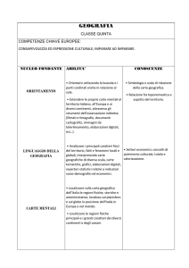 Geografia 5 - Benvenuti sul sito ufficiale del Primo Istituto