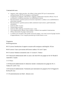 Contenuti del corso