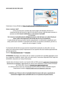 DATA BASE DEI SOCI PRO LOCO