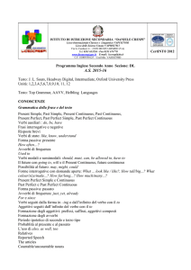 programma Inglese + compiti estivi 2DL