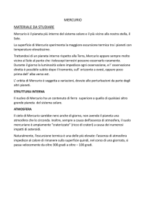 Mercurio DA STUDIARE - Istituto San Giuseppe Lugo