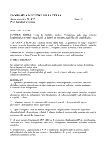 scienze - Liceo Pertini Ladispoli