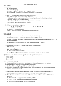 Prove di Matematica