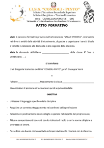 contratto formativo alunni sala e vendita