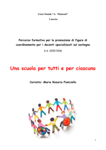relazione finale - Liceo Statale Alessandro Manzoni Caserta