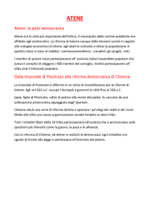 ATENE - un esempio di polis democratica
