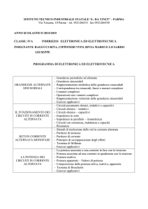 programma elettrotec.. - Itis Leonardo da Vinci