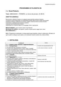 PROGRAMMA DI FILOSOFIA 5G