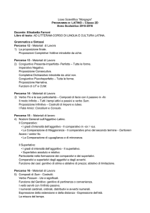 latino - Liceo Morgagni