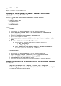 Appunti 21 dicembre 2016