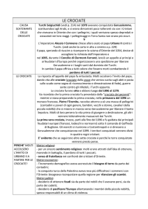 le crociate - Prontoprof vi