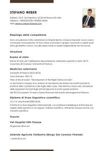 Esame di stato per l`abilitazione alla professione veterinaria