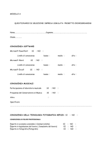 Percorso di alternanza scuola lavoro