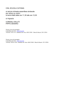 CISL SCUOLA CATANIA