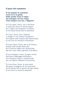 Il pane del cammino - Voci del Santuario