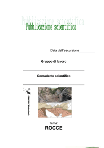 Pubblicazione roccie